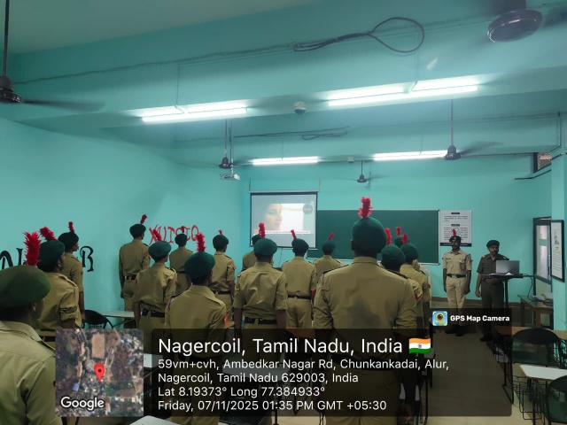 Commemoration of 150 years of VANDE MADARAM SONG